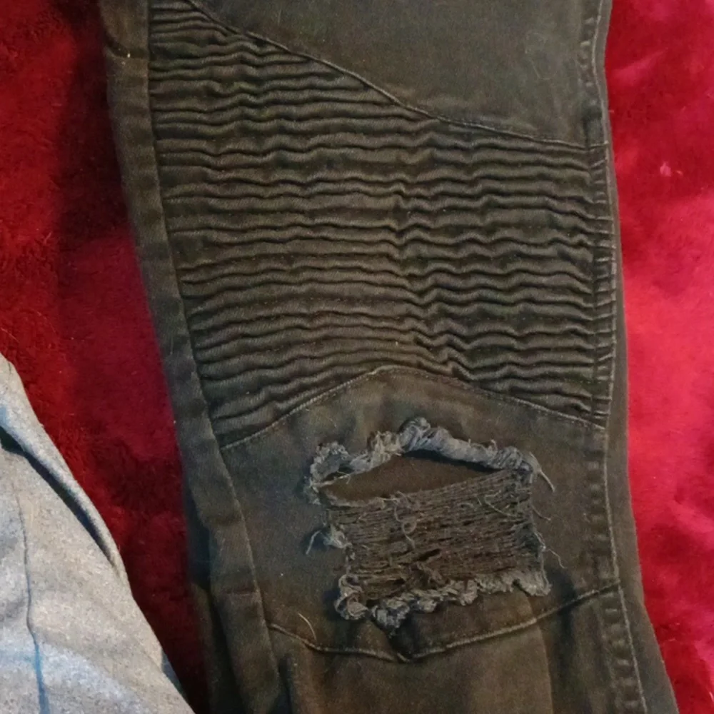 Men's Jeans DIVIDED H&M 28 b62 faded skinny destroyed Biker Sports
